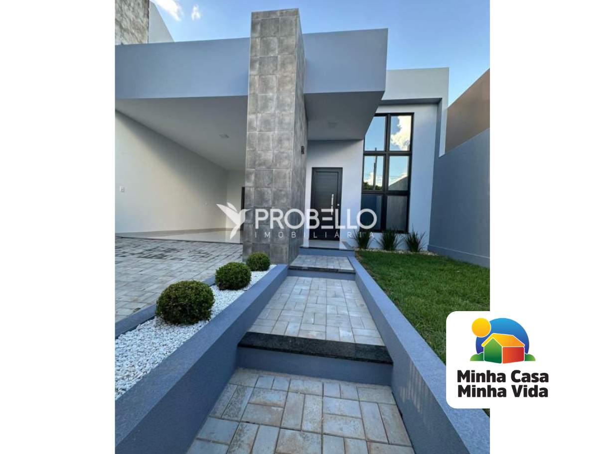 Casa para Venda, em Marechal C�ndido Rondon, bairro Vila Ga�cha, 3 dormit�rios, 1 banheiro, 1 su�te, 2 vagas
