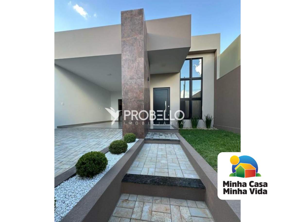 Casa para Venda, em Marechal C�ndido Rondon, bairro Vila Ga�cha, 3 dormit�rios, 1 banheiro, 1 su�te, 2 vagas