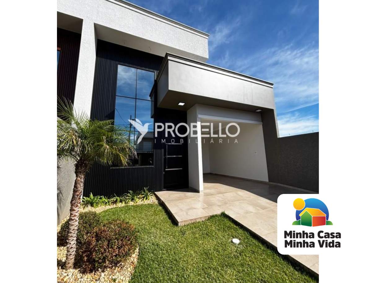 Casa para Venda, em Marechal C�ndido Rondon, bairro Vila Ga�cha, 3 dormit�rios, 1 banheiro, 1 su�te, 2 vagas
